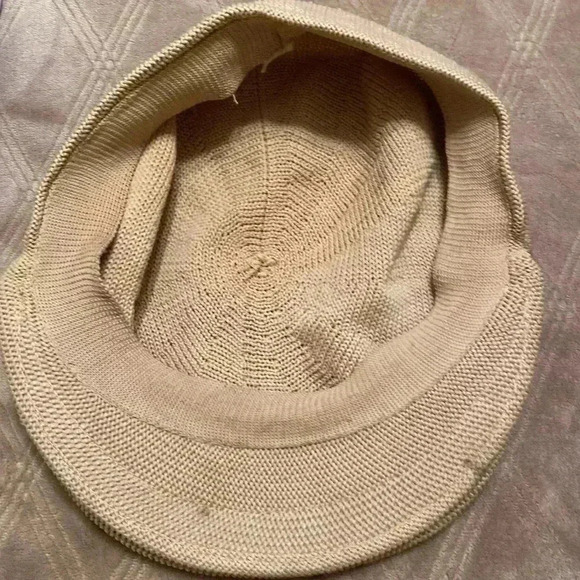 Newsboy Vintage Cabbie Hat Cap Made With Woven Natural Fiber in Size Small. - Picture 6 of 8